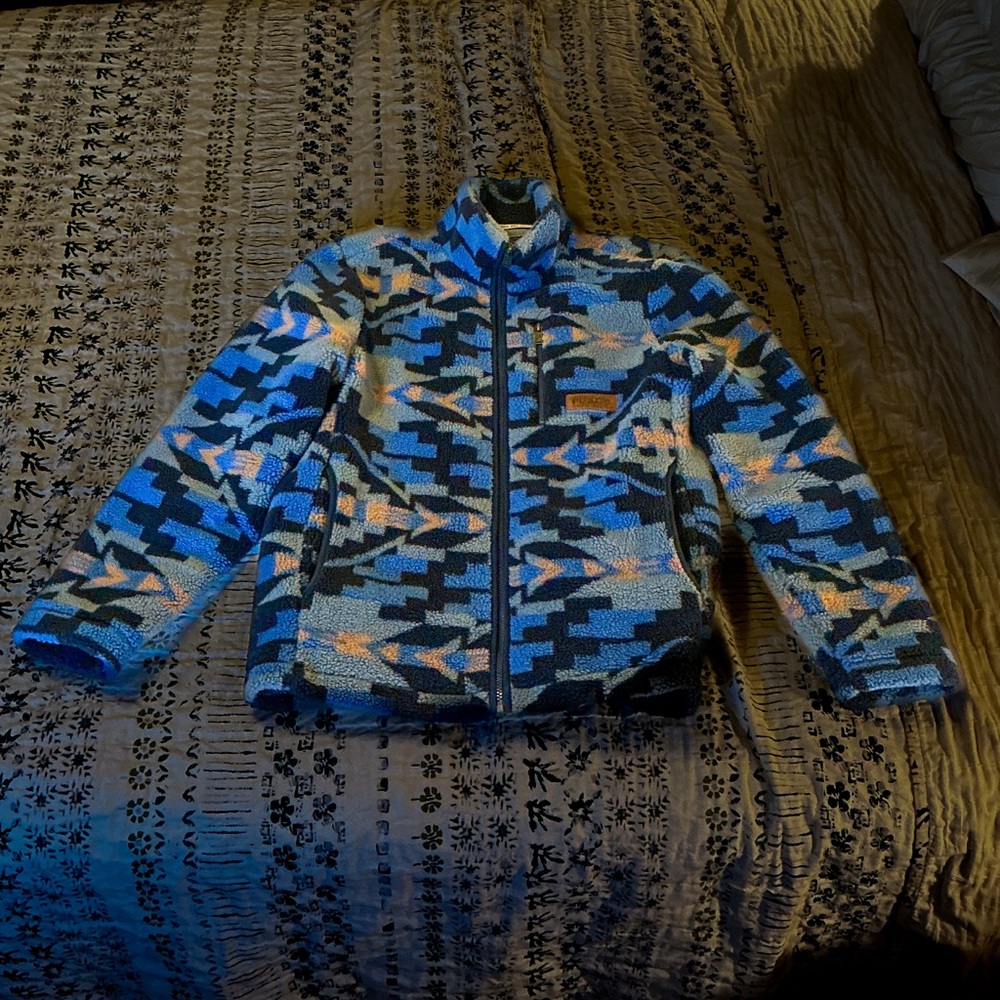 Pendleton Blue Aztec Print Jacket